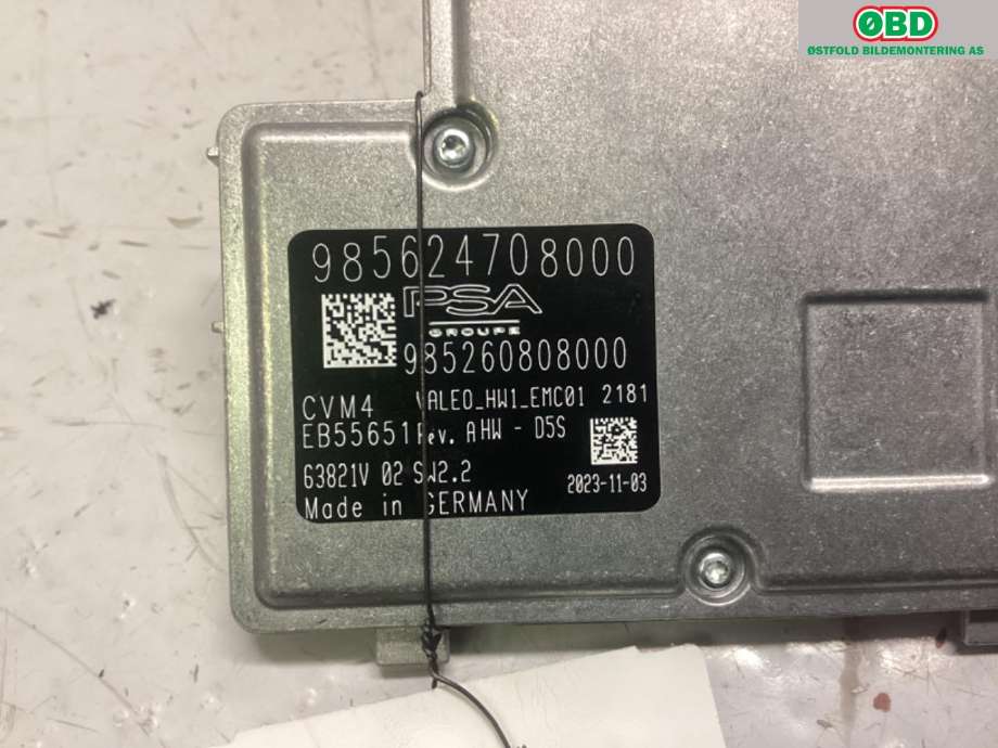 Kamera til Peugeot 308 2021-->> (Type III)  (PEUGEOT|16 889 922 80|)