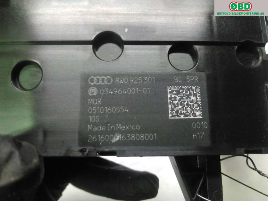 Bryter diverse til Audi A5 2016-->> (Type II)  (AUDI|8W0 925 301 BC|)