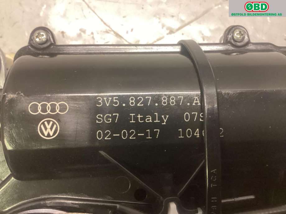 Baklukelås til Audi A5 2016-->> (Type II)  (AUDI|4M0 827 506 D|3V5 827 887 B|)
