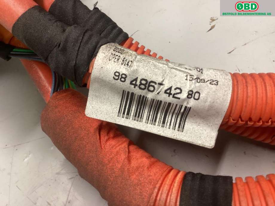 Kabel høy volt (HV) hybrid til Peugeot 308 2021-->> (Type III)  (PEUGEOT|98 486 742 80|)