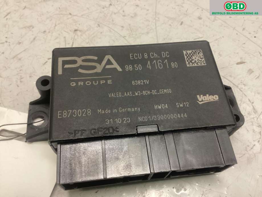 Styreenhet parkering til Peugeot 308 2021-->> (Type III)  (PEUGEOT|1681926480||9850416180)