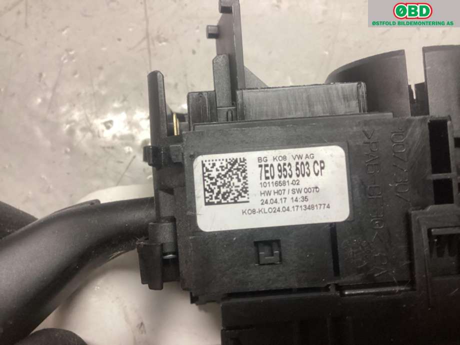 Bryter combi til VW Transporter / Caravelle 2015-2019 (T6) (T6) (VOLKSWAGEN|7E0 953 507|)