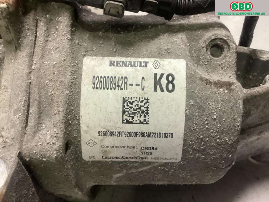 Aircondition kompressor til Renault Express 2021-->>  (RENAULT|926008942R|)