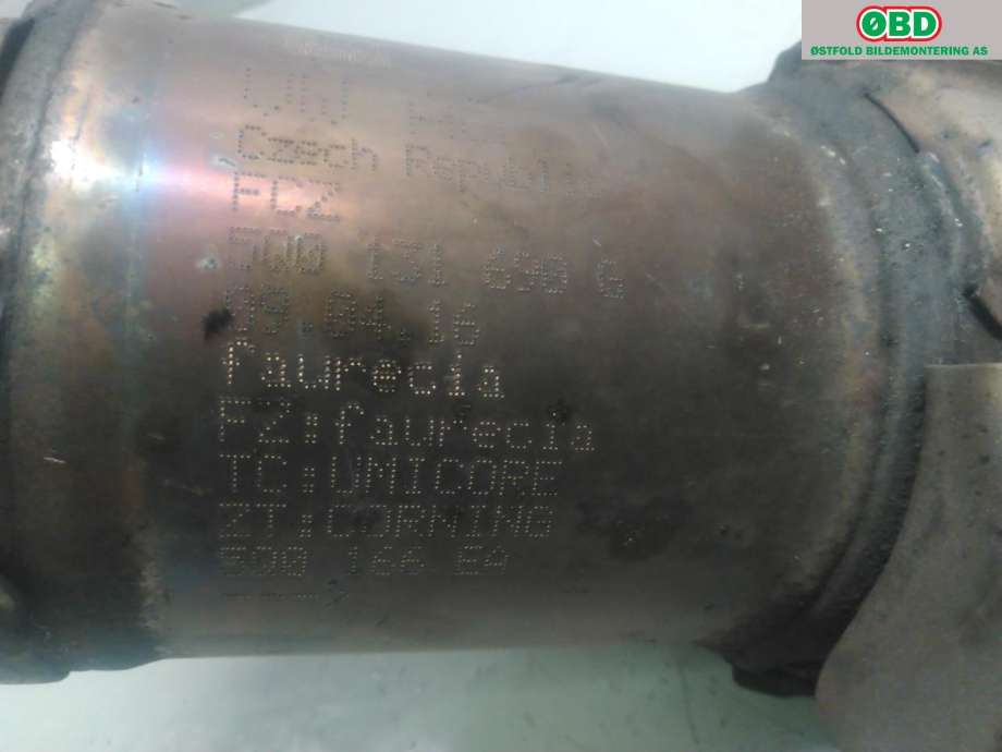 Katalysator til Audi A3 2016-2020 (Type III, Fase 2) (AUDI|5Q0 254 501 HX|)