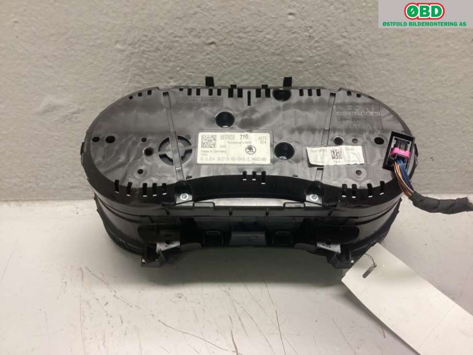Instrumentpanel til Škoda Octavia 2013-2016 (Type III, Fase 1)  (SKODA|5E0 920 750|)