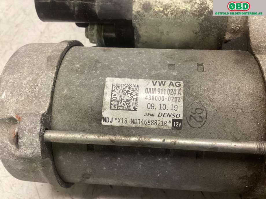 Starter til VW Polo 2017-2021 (Type VI, Fase 1)  (VOLKSWAGEN|0AM 911 024 A|)
