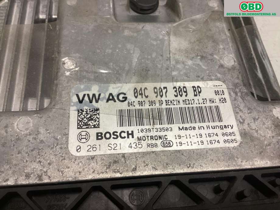Styreenhet motor til VW Polo 2017-2021 (Type VI, Fase 1)  (VOLKSWAGEN|04C 906 025 AN|)