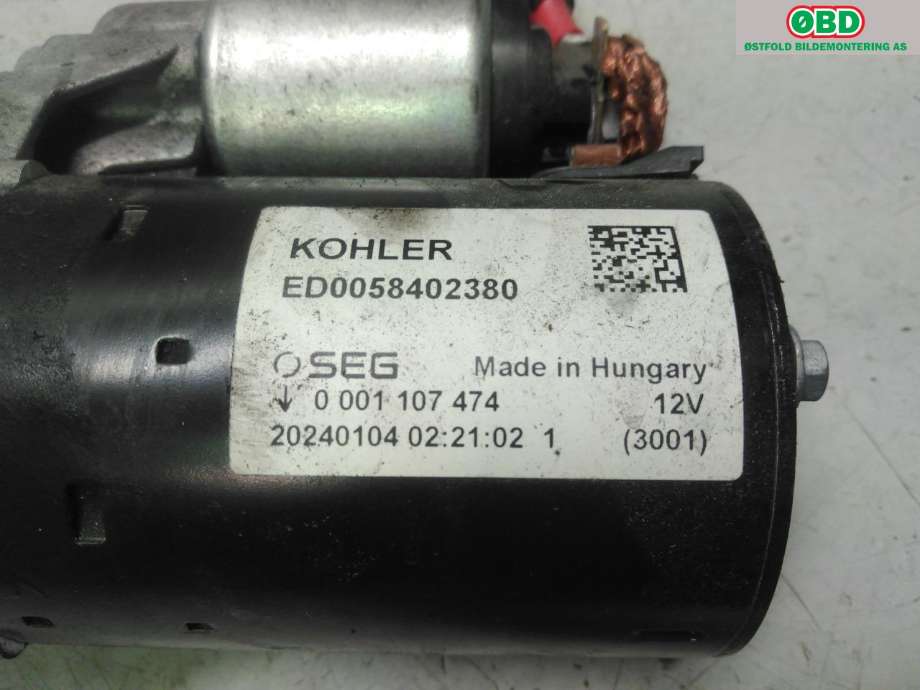 Starter diesel til Mopedbil Ligier JS60 0-->> (Ligier JS 60|)