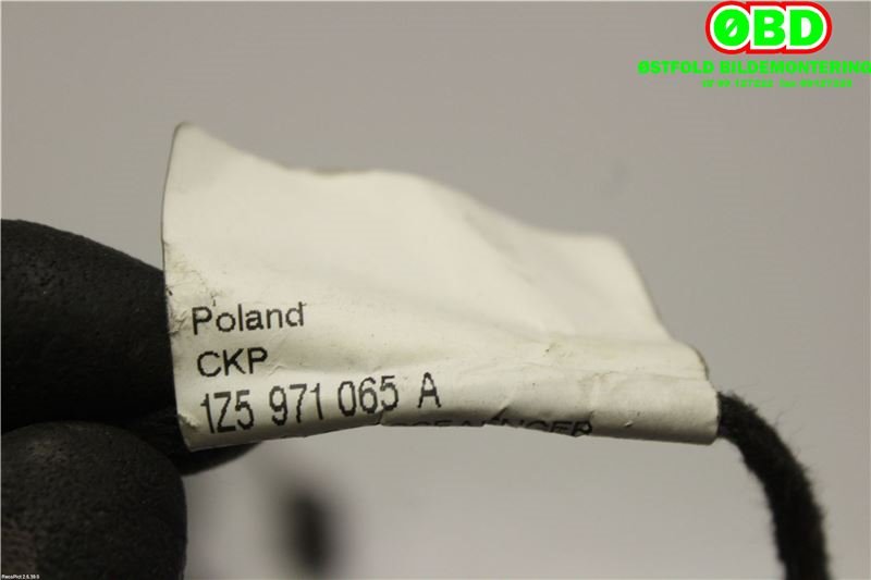 Ledningsnett til Škoda Octavia 2009-2013 (Type II, Fase 2)  (SKODA|1Z5 971 065 A||1Z5971065A)