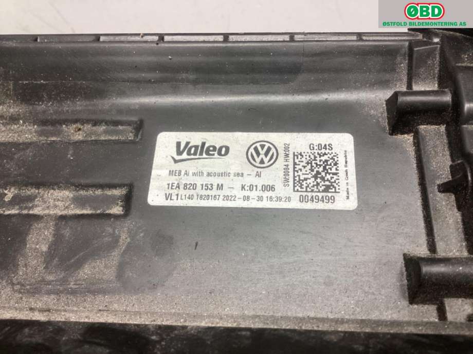 Varmeapparat motor til VW ID.4 2020-->> (VOLKSWAGEN||1EA820153M)