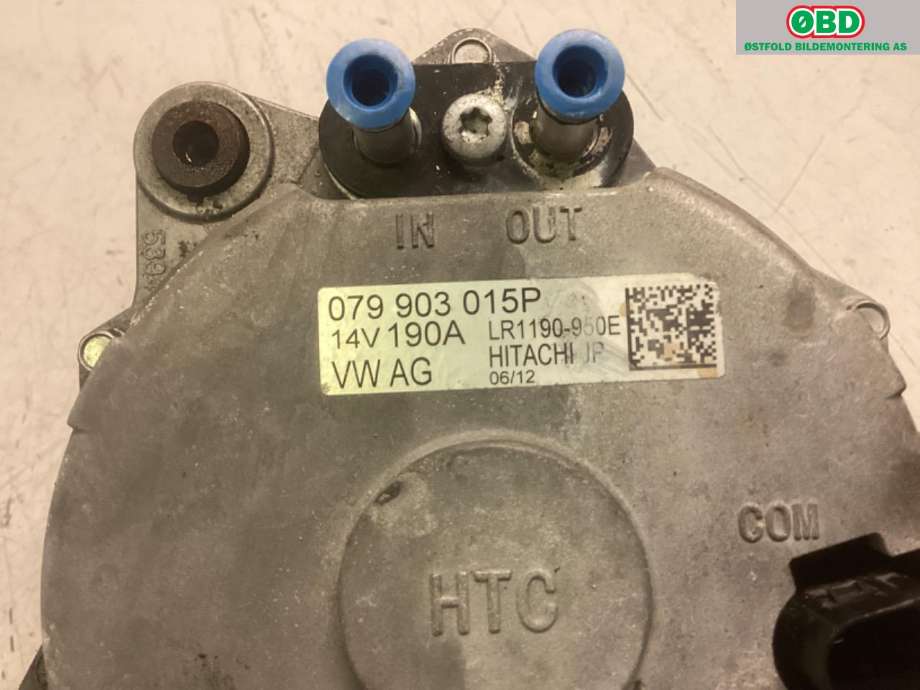 Dynamo til Audi A6 2011-2014 (Type IV, Fase 1) (C7) (C7) (079 903 015 P|)