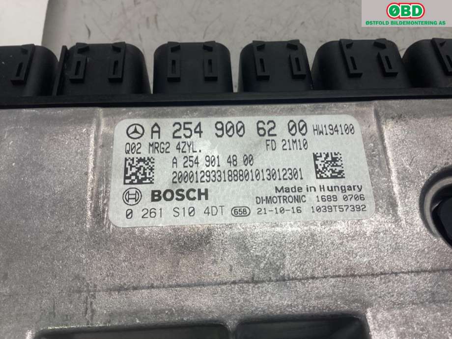Styreenhet motor til Mercedes C-Klasse 2021-->> (W206) (W206) (MERCEDES|A 254 900 62 00|)