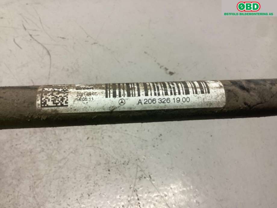 Stabilisatorstag bak til Mercedes C-Klasse 2021-->> (W206) (W206) (MERCEDES|A 206 326 19 00|)
