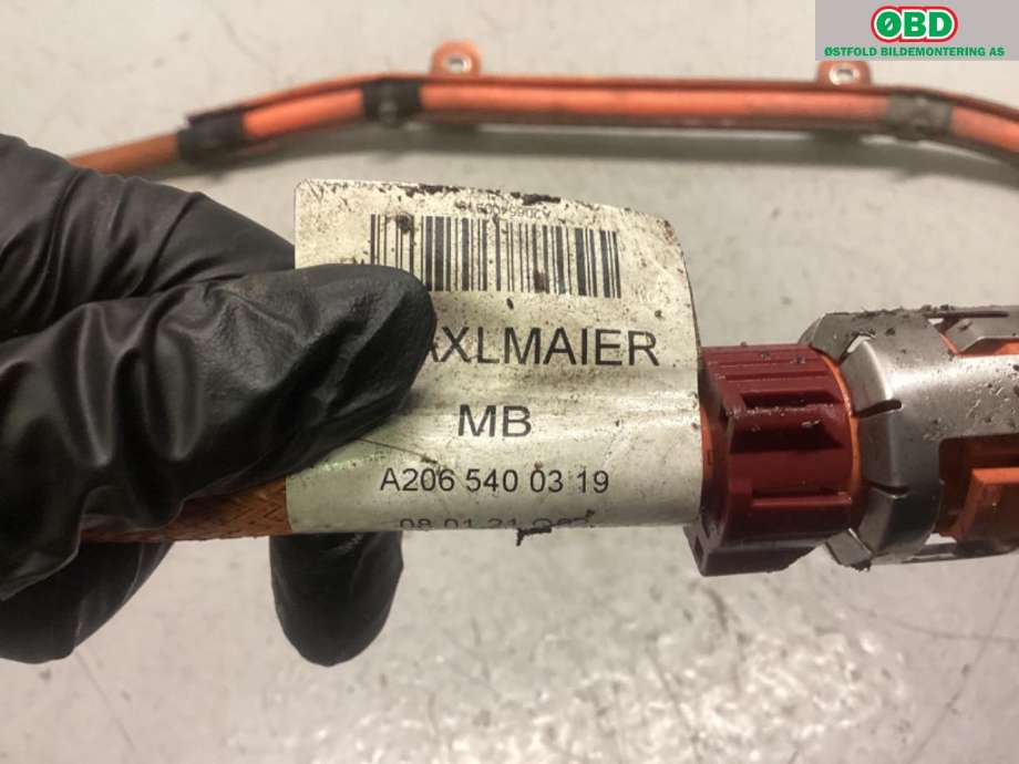 Kabel høy volt (HV) hybrid til Mercedes C-Klasse 2021-->> (W206) (W206) (MERCEDES|A 206 540 03 19|)