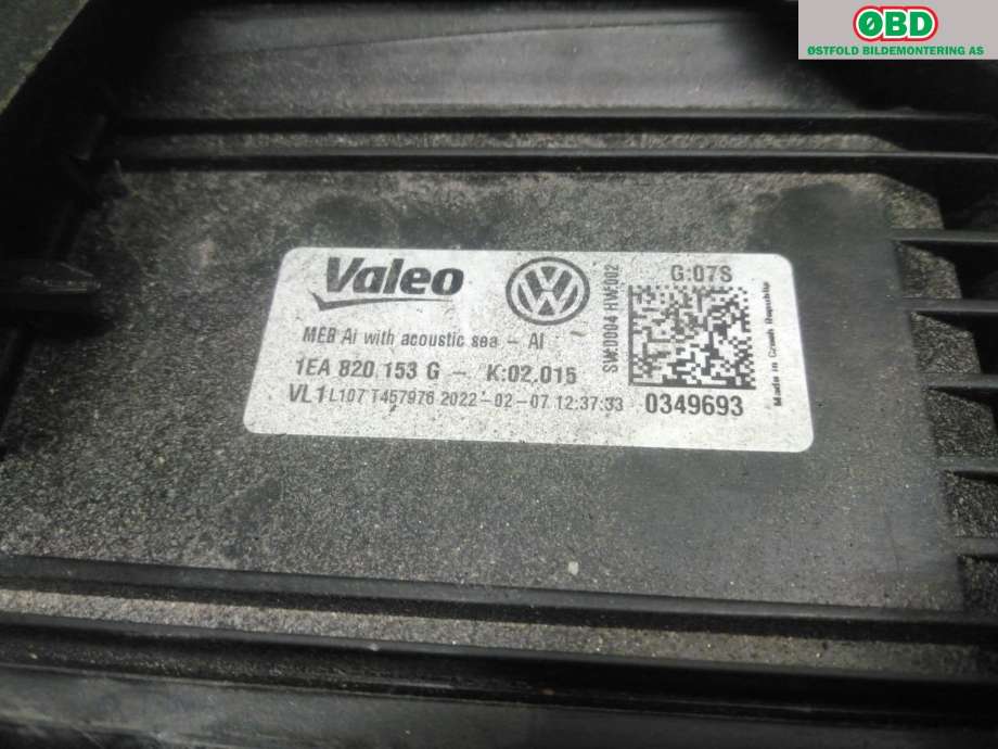 Varmeapparat motor til VW ID.4 2020-->> (VOLKSWAGEN|)