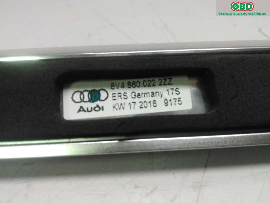 Takrails til Audi A3 2016-2020 (Type III, Fase 2)  (AUDI|)