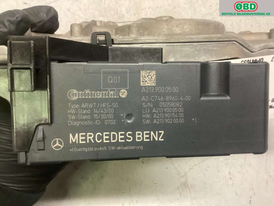 Baklukeåpner motor til Mercedes EQC 2019-->>  (MERCEDES|A 213 900 05 00|A 099 906 47 03|)