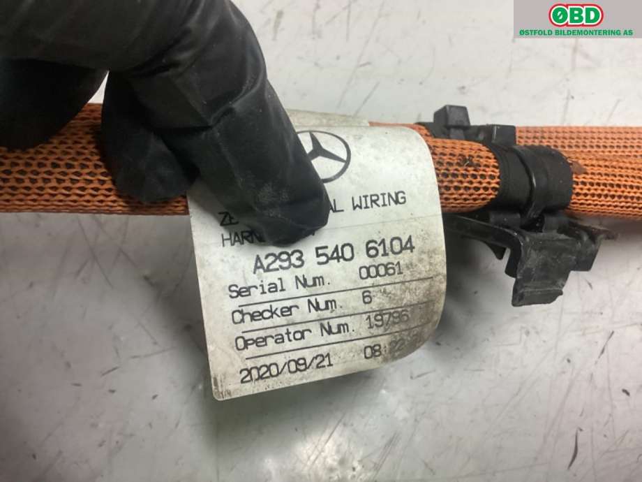 Kabel høy volt (HV) hybrid til Mercedes EQC 2019-->>  (MERCEDES||A2935406104)