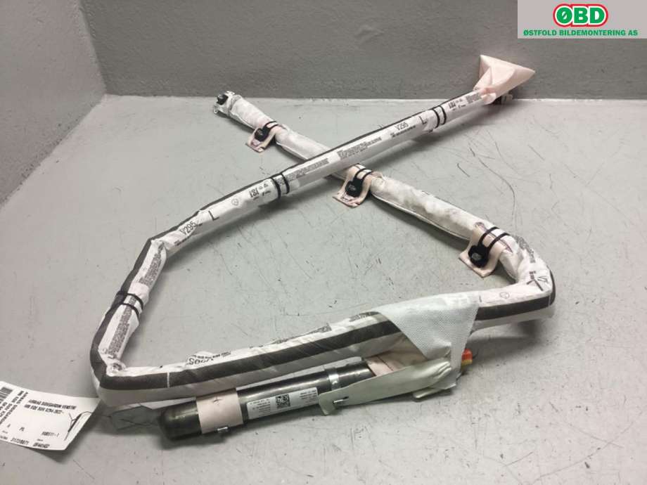 Airbag gardin venstre til Mercedes EQS SUV 2022-->> (X296) (X296) (MERCEDES|A 295 860 19 00|)