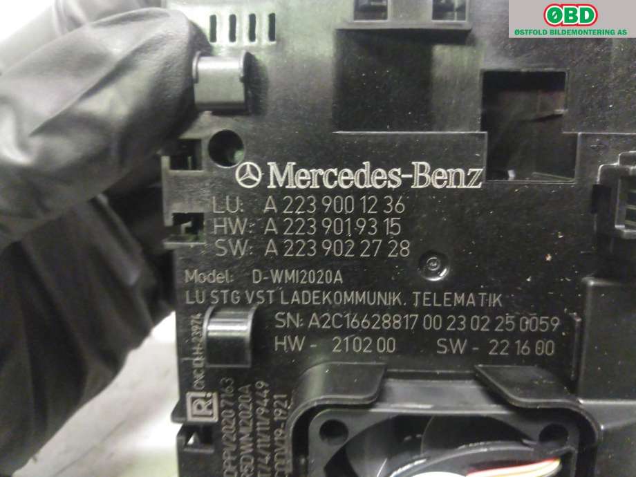 Diverse deler til Mercedes EQS SUV 2022-->> (X296) (X296) (MERCEDES|A 223 900 12 36|)