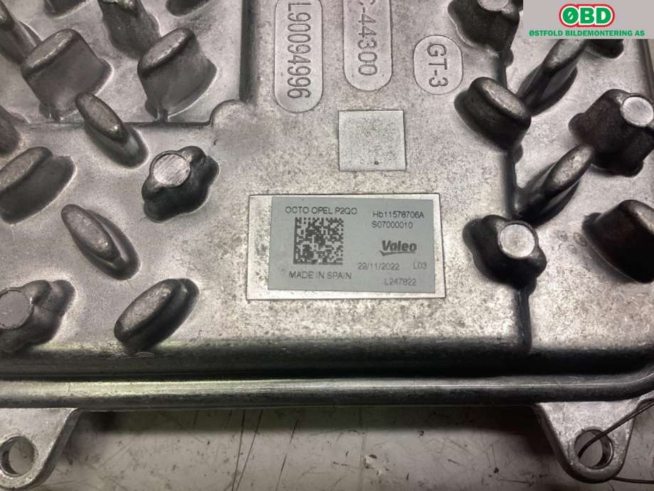 Styreenhet xenon/ballast til Opel Mokka E 2020-->> (Type II)  (OPEL|)