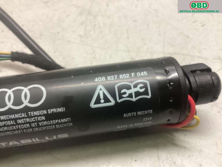 Baklukeåpner motor til Audi A7 2014-2018 (Type I, Fase 2) (AUDI|4G8 827 852 F|)