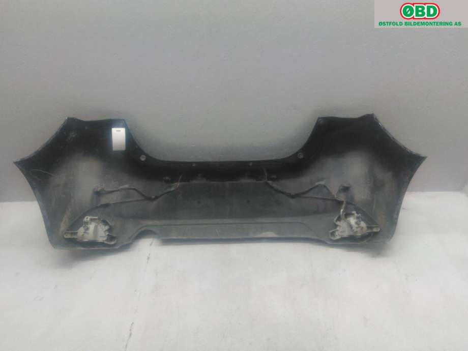 Støtfanger bak til Mazda 2 2015-2019 (Type III, Fase 1) (MAZDA|DC3D-50-221B|)