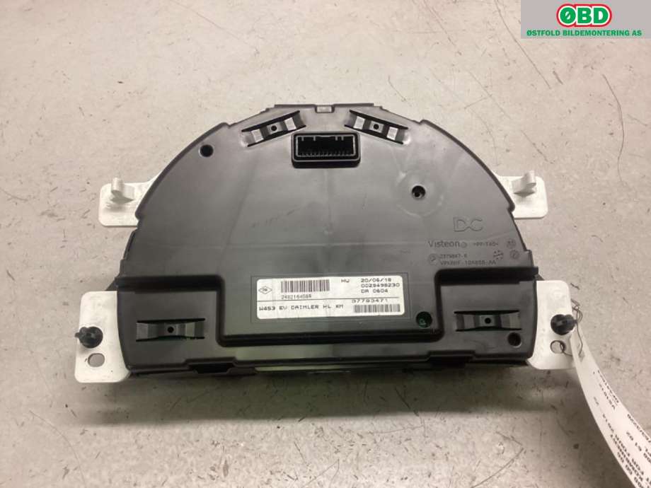 Instrumentpanel til Smart Forfour 2015-->> (Type II) (W453) (W453) (SMART|A 453 900 60 06|A 453 900 61 02|)