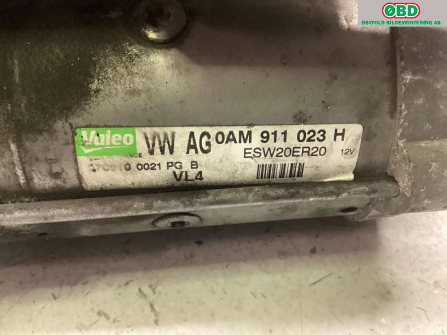Starter diesel til VW Golf VI 2008-2012  (VOLKSWAGEN|0AM 911 023 H|0AM 911 021 E|)