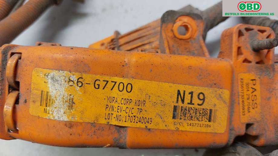 Kabel høy volt (HV) hybrid til Hyundai Ioniq Electric 2016-2019 (Fase 1)  (HYUNDAI|91886G 7700||91886G7700)