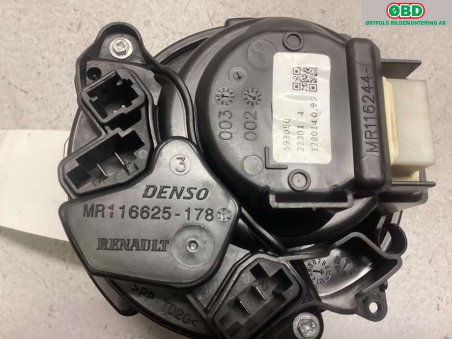 Varmeapparat motor til Renault Captur 2020-->> (Type II)  (RENAULT|272104788R|)