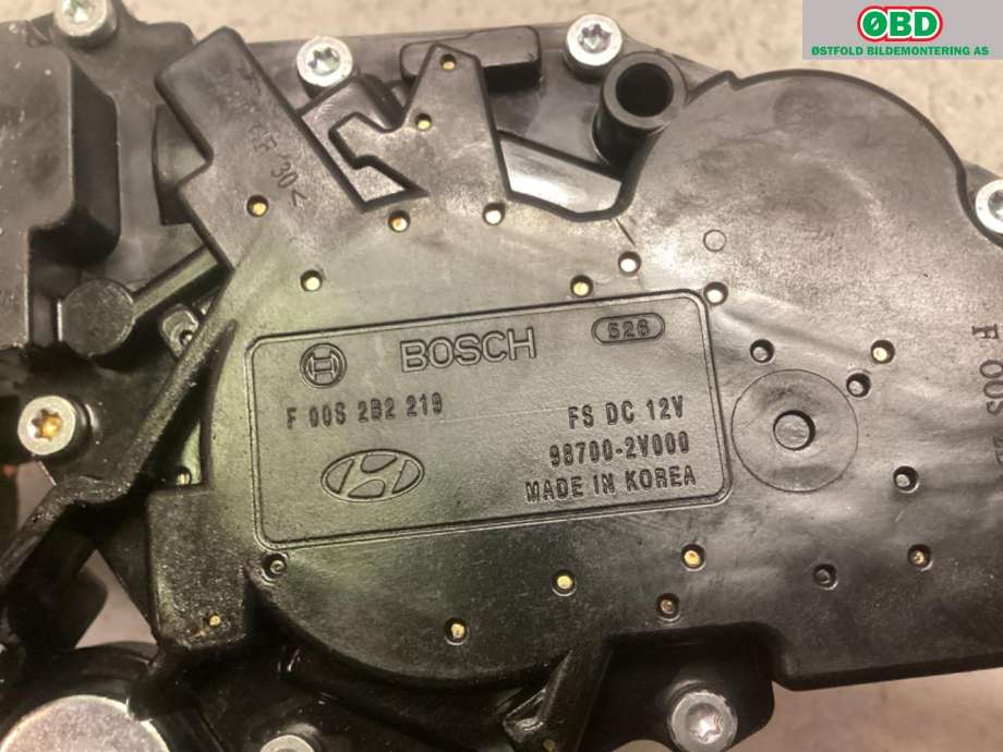 Viskermotor bakrute til Hyundai Veloster 2011-2015  (HYUNDAI|987002V000|)