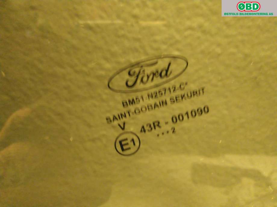 Siderute høyre bak til Ford Focus 2011-2014 (Type III, Fase 1)  (FORD|)