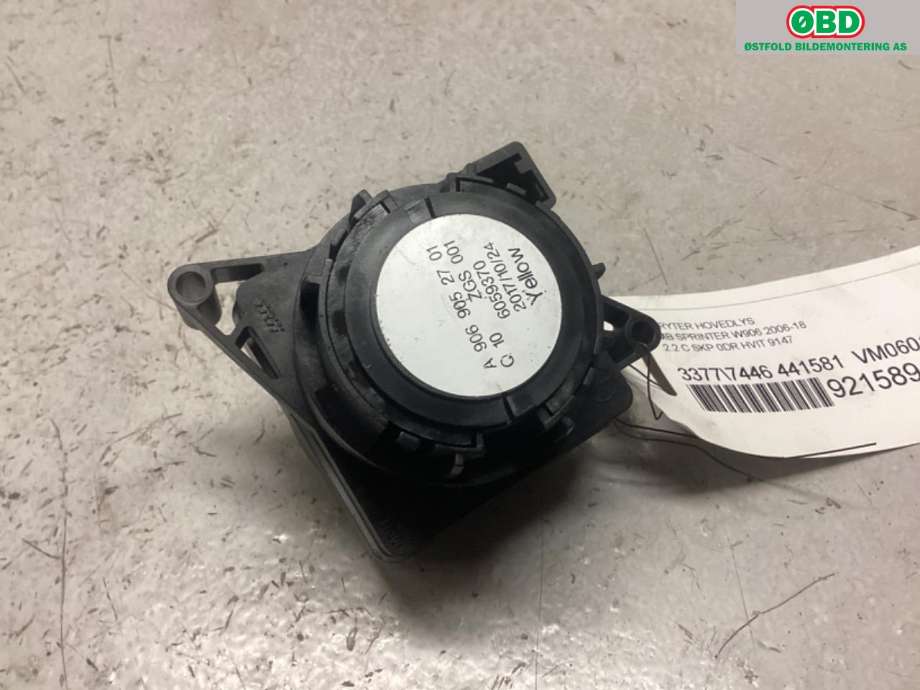 Bryter lys til Mercedes Sprinter 2013-2018 (Fase 2) (906) (906) (MERCEDES|A 906 905 27 01|)