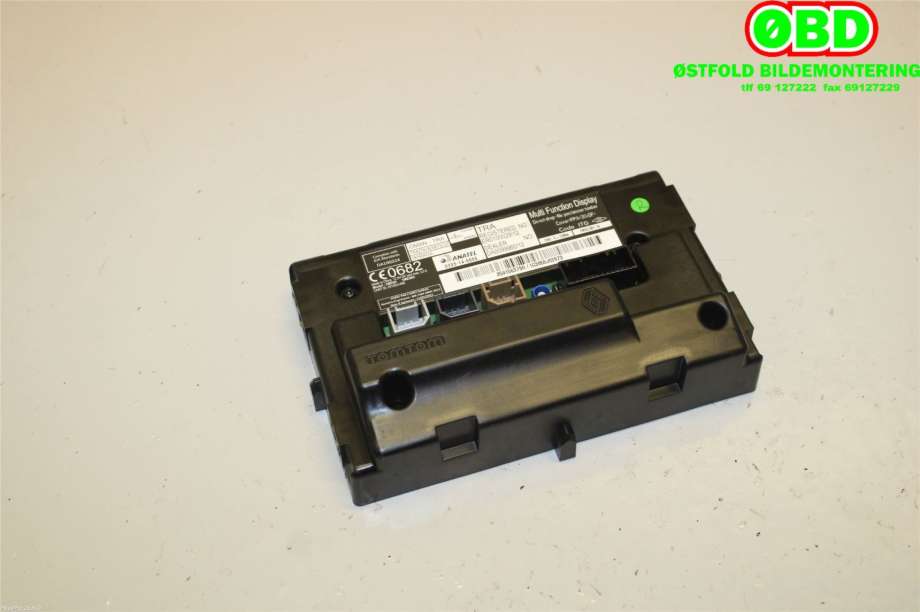 Instrument kjørecomputer til Renault Zoe 2013-2019 (Fase 1)  (RENAULT|259156379R|259150869R)