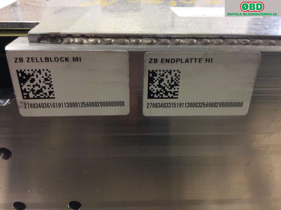 Batteripakke-modul elbil til Mercedes EQC 2019-->>  (MERCEDES||HBD7893434120)