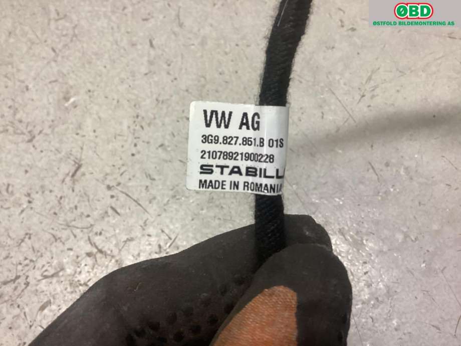 Baklukeåpner motor til VW Passat 2015-2019 (Fase 1) (B8) (B8) (VOLKSWAGEN|3G9 827 851 B|)