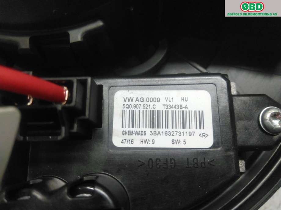 Varmeapparat motor til VW Passat 2015-2019 (Fase 1) (B8) (B8) (VOLKSWAGEN|3Q1 819 021|)