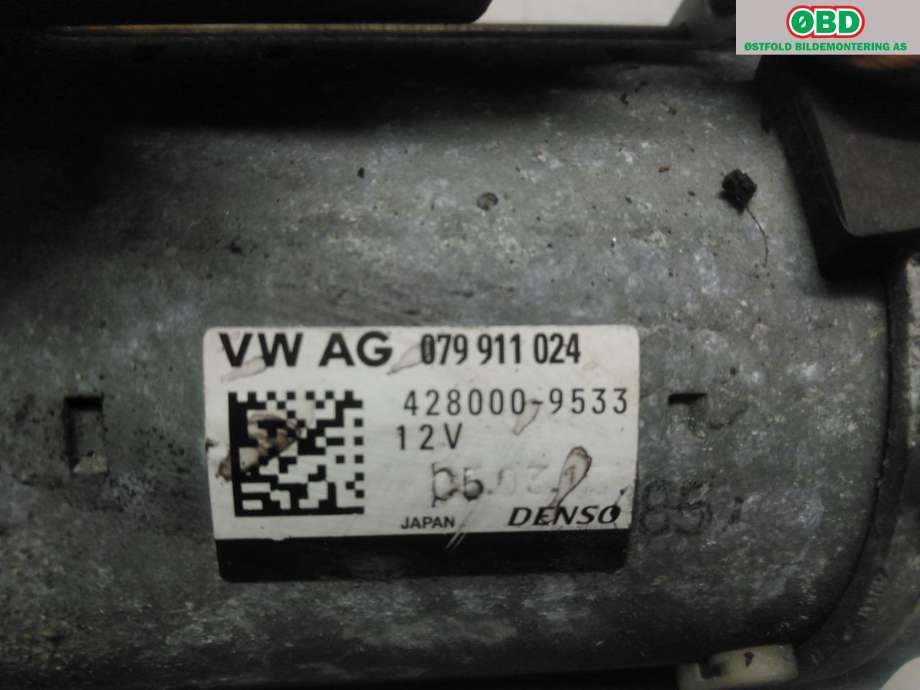 Starter til Audi A7 2010-2014 (Type I, Fase 1)  (AUDI|079 911 024|)