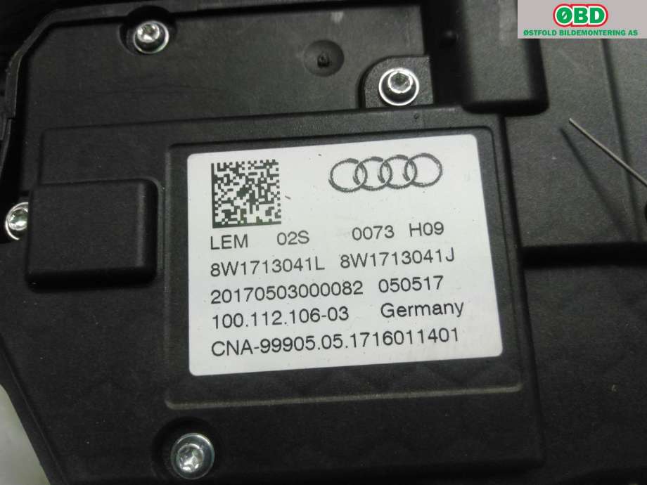Girstang/girvelger automat til Audi A4, Allroad 2016-->> (Type II) (B9) (B9) (AUDI|8W1 713 041 L|)