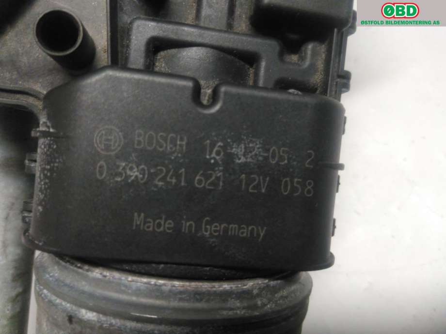 Viskermotor frontrute til Peugeot Partner 2008-2015 (Type II, Fase 1)  (6405LK|)
