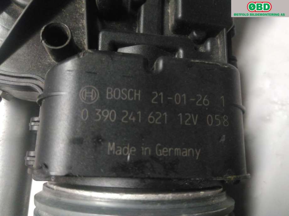 Viskermotor frontrute til Citroën Berlingo 2008-2015 (Type II, Fase 1)  (6405LK|)