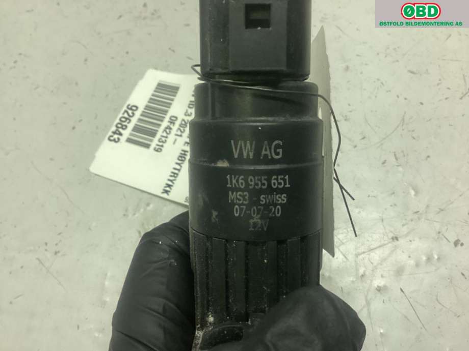 Spylerpumpe til VW ID.3 2020-->>  (VOLKSWAGEN|1K6 955 651|)