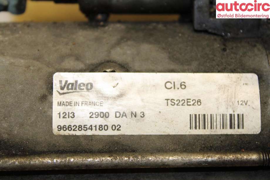 Starter diesel til Peugeot 508 2014-2018 (Type I, Fase 2)  (PEUGEOT|5802 AE|)