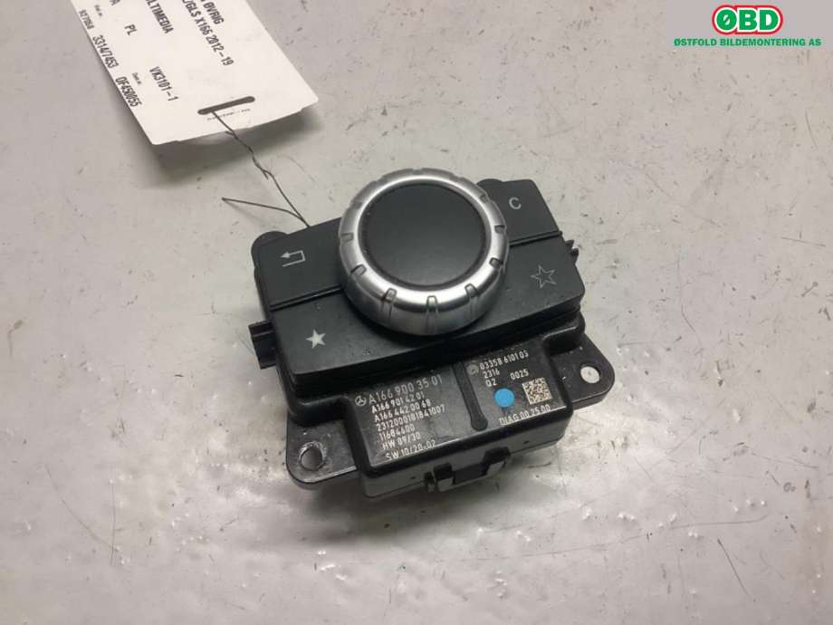 Bryter diverse til Mercedes GL, 2012-2016 (Fase 1) (X166) (X166) (MERCEDES|A 166 900 35 01)