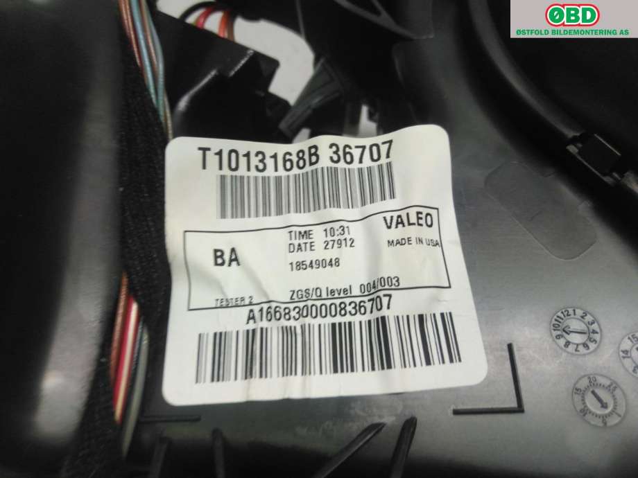 Varmeapparat motor til Mercedes GL 2012-2016 (Fase 1) (X166) (X166) (MERCEDES|)