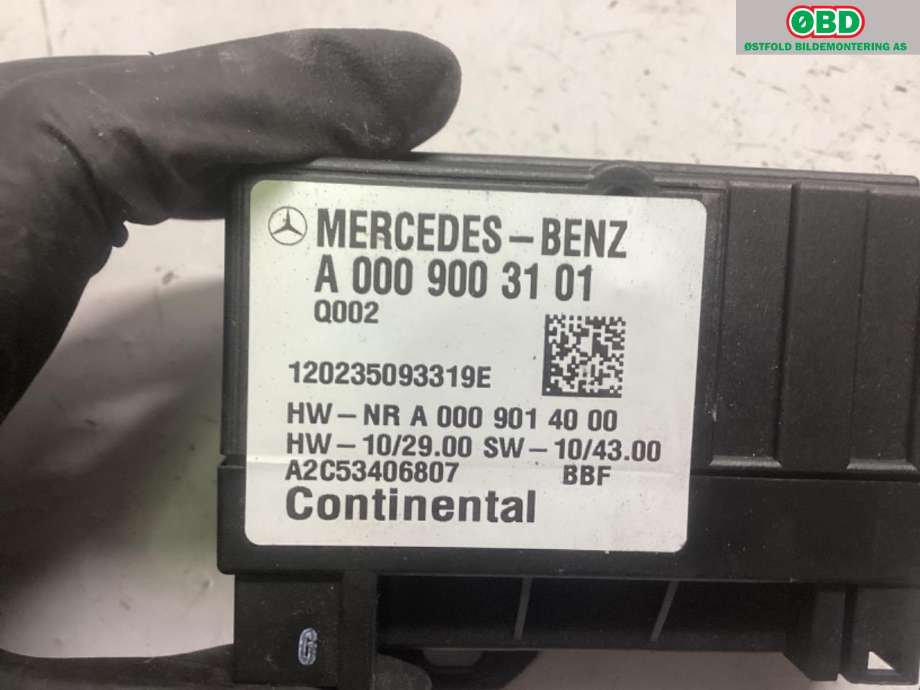 Styreenhet drivstoffpumpe til Mercedes GL 2012-2016 (Fase 1) (X166) (X166) (MERCEDES|)
