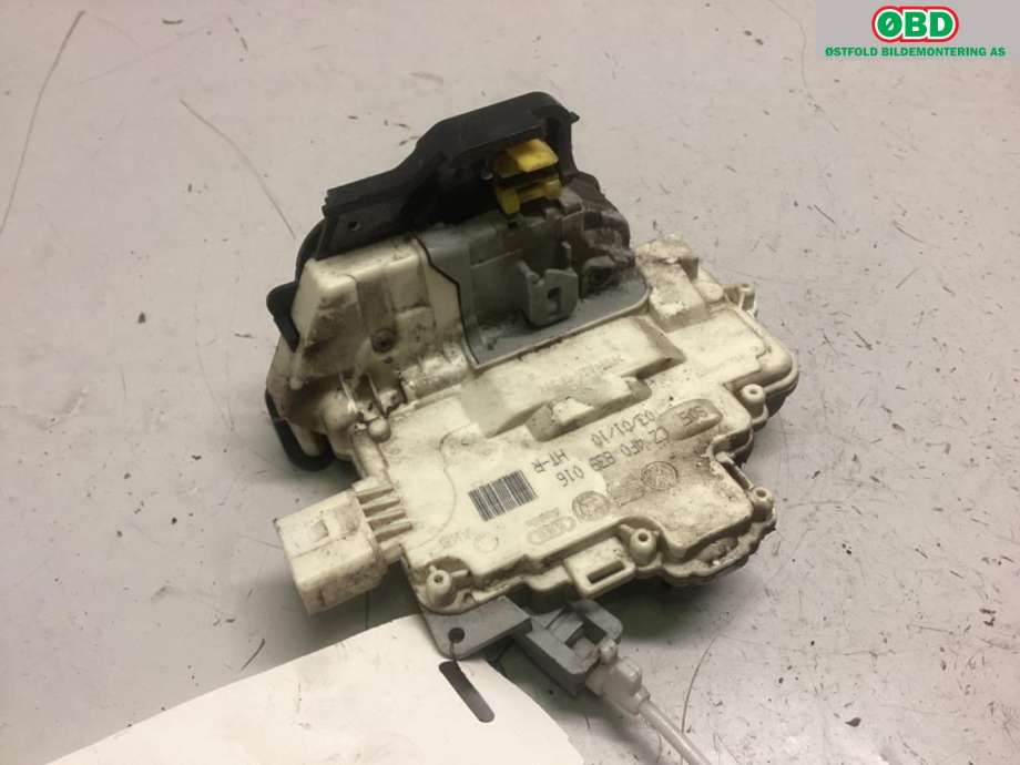 Låsekasse høyre bak til Audi A3 2009-2012 (Type II, Fase 2)  (AUDI|4F0 839 016|)