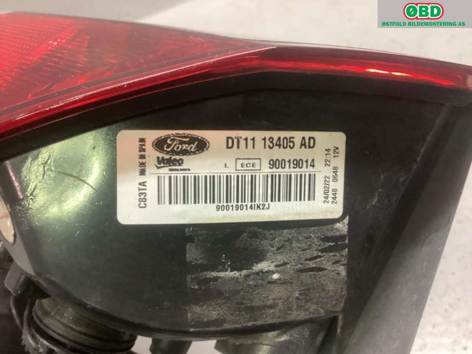 Baklykt venstre til Ford Transit Connect 2018-->> Type II, Fase 2  (FORD|2390056|)