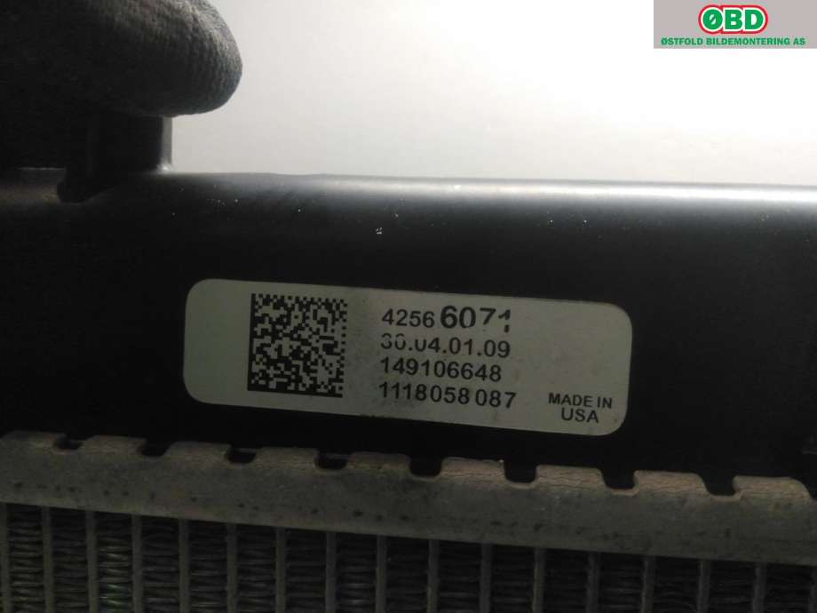Radiator (automat gir) til Opel Ampera-e 2017-->> (Type II)  (OPEL|)